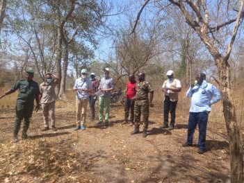 Visite de l&#039;AFD à la Réserve de Faune et de Flore du Haut Bandama